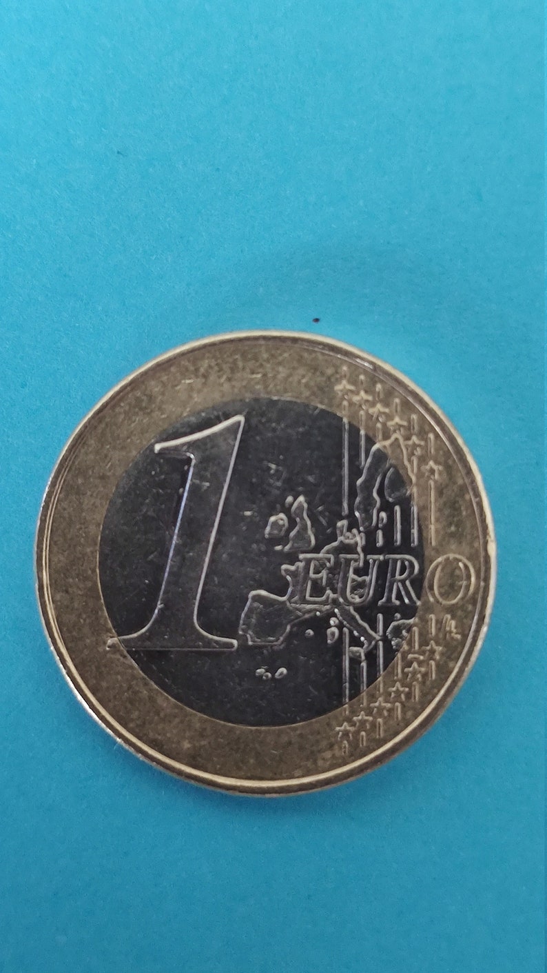 Moneda de 1 euro año 2002 Mozart-Austria imagen 1