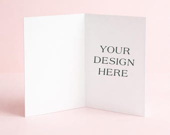 Folded Card Professional Printing | Passport | 5x7 Folding Card Stock Prints with Option to Add Envelopes | Template Printing from studioACK