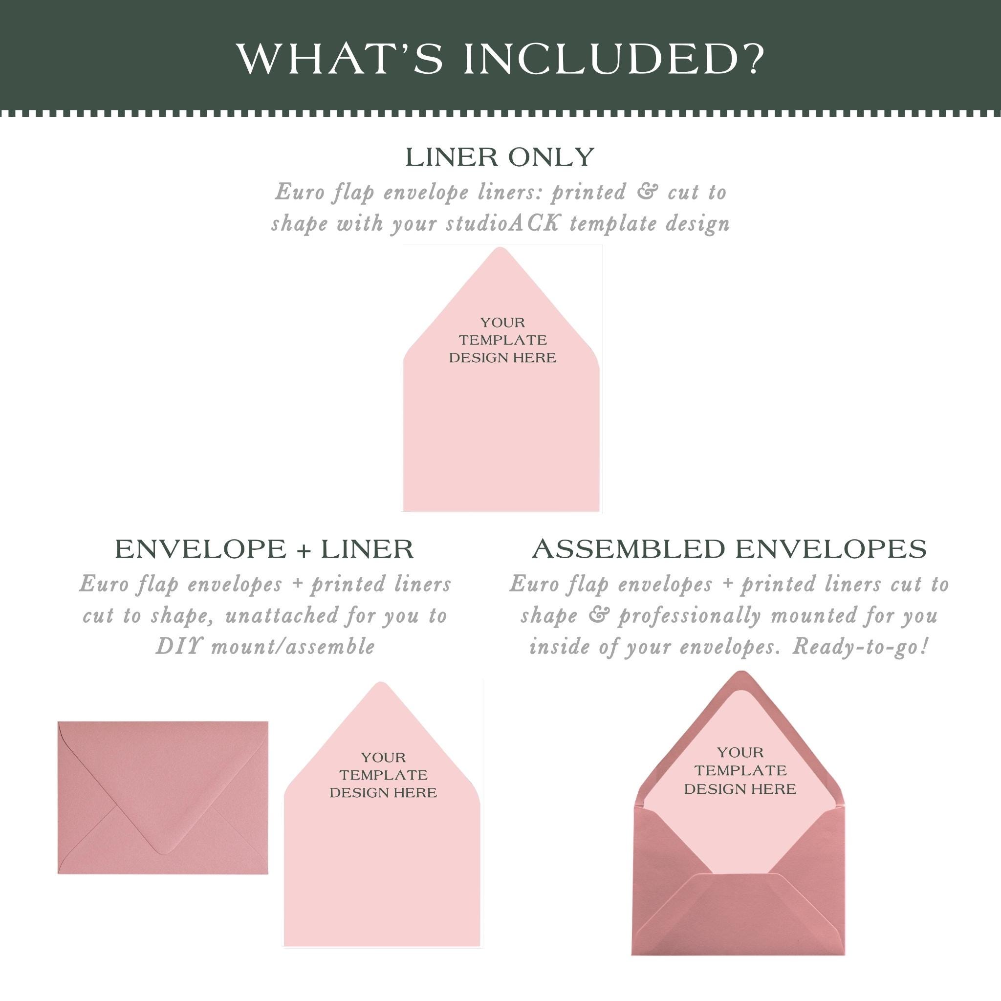 Envelope Liner Printing | Professional Wedding Liners & Envelopes ...