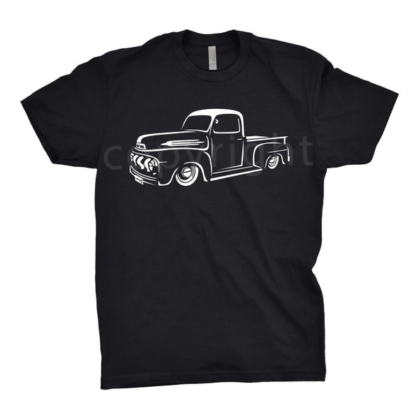 1952 Ford F100 Shirt, Car Enthusiast, Car Art, 1952 Ford, Gift, Classic Car Shirt, 1952 Ford, 1952 Ford F100 Hoodie, 1952 Ford F100 Mug