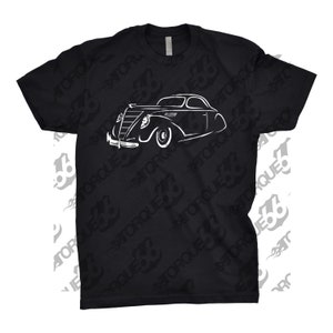 1937 Lincoln Zephyr Shirt: Classic Car Enthusiast Gift