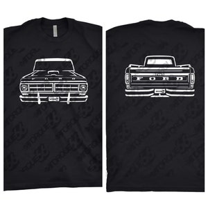 1971 Ford F100 Truck Shirt: Car Enthusiast Art