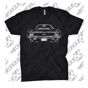 1969 Camaro SS Shirt: Car Enthusiast Art Tee
