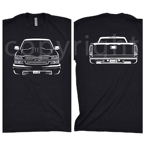 2003 Chevy Truck Shirt, Car Enthusiast, Car Art, 2003 Chevy Silverado Shirt, Chevy Silverado Shirt, Car Shirt, Classic Car Shirt, Gift