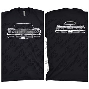 1964 Chevy Impala, Car Enthusiast, Car Art, 1964 Chevy Impala Shirt, Car Shirt, 1964 Impala Shirt, Gift, Chevy Impala Gift, 1964 Impala