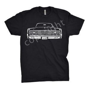 1964 Lincoln Continental, Car Enthusiast, Car Art, 1964 Lincoln Continental Shirt, Lincoln Continental Shirt, Lincoln Continental Gift