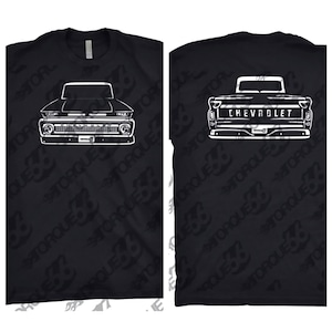 Chemise Chevy C10 1965, passionné de voiture, oeuvre d'art pour voiture, Chevrolet C10 1965, chemise Chevy C10, chemise de camion Chevy 1965, chemise de camion Chevy C10 1965, cadeau