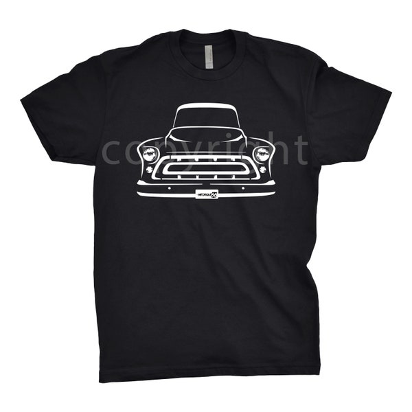 1957 Chevy Truck, Auto-Enthusiasten, Auto-Kunst, 1957 Chevy Truck Shirt, Geschenk, 1957 Chevy Shirt, Classic Car Shirt, Chevy Truck Shirt