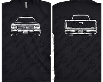 2002 GMC Truck Shirt, Car Enthusiast, Car Art, 2002 GMC Shirt, Gift, 2002 GMC Pick Up Shirt, Classic Car Shirt, Car Shirt,