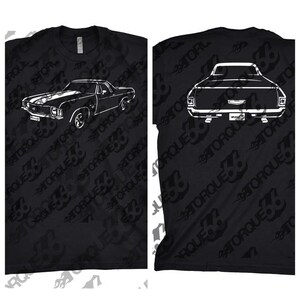 1972 El Camino, Car Enthusiast, Car Art, El Camino Shirt, Car Gift, 1972 Chevy El Camino, El Camino