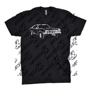1974 Chevy Nova, Car Enthusiast, Car Art, 1974 Chevy Nova Shirt, Chevy Nova, Chevy Nova Gift, Classic Car Shirt
