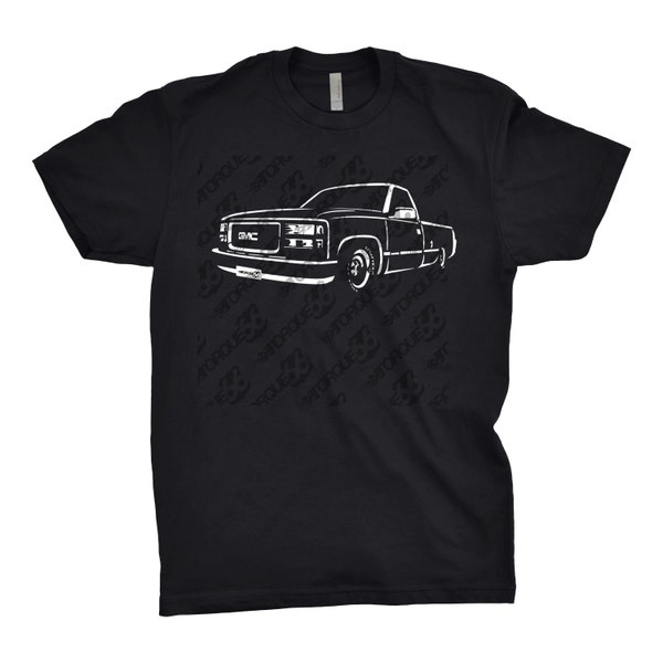 1998 GMC Sierra Truck, Car Enthusiast, Car Art, 1998 GMC Pickup Truck, Gift, 1998 GMC Truck Shirt, Classic Car Shirt,