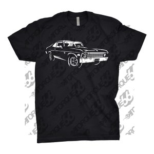 1969 Chevy Nova Shirt: Classic Car Enthusiast Apparel