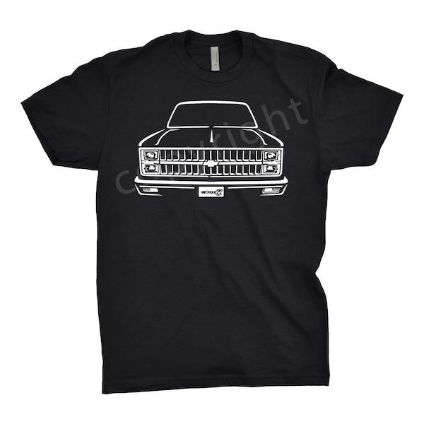 1981 Chevy Truck, Car Enthusiast, Car Art, 1981 Chevy Pickup Truck, 1981 Chevy C10 Truck Shirt, 1981 Chevrolet Truck Shirt, 1981 Chevy C10