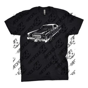 1974 Lincoln Continental T-Shirt: Car Enthusiast Gift