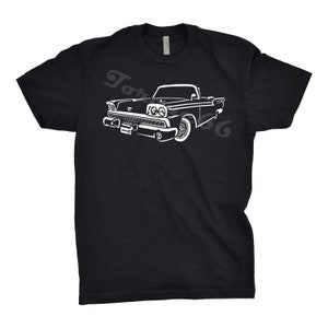 1959 Ford Galaxie Convertible T-Shirt - Car Enthusiast Gift