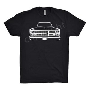 1983 GMC Truck Shirt, Car Enthusiast, Car Art, 1983 GMC Sierra Shirt, Gift, 1983 GMC Pickup Truck Shirt, Classic Car Shirt,