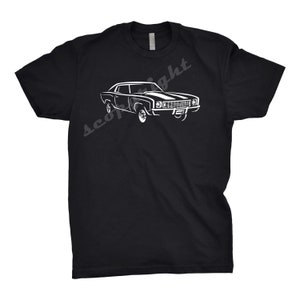 1972 シボレー モンテカルロ シャツ、自動車愛好家、自動車アート、1972 モンテカルロ シャツ、モンテカルロ シャツ、モンテカルロ ギフト、自動車シャツ、自動車ギフト