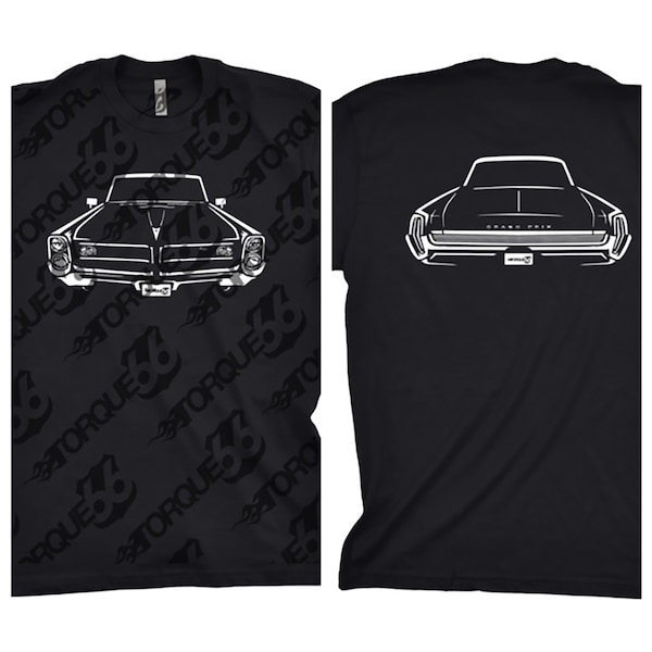 1964 Pontiac Shirt, Car Enthusiast, Car Art, 1964 Pontiac Grand Prix, Pontiac Shirt, Gift, Car Shirt, 1964 Pontiac Shirt Front and Back, Art