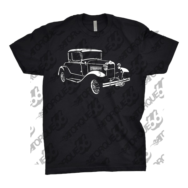 Ford Model A Shirt, Car Enthusiast, Car Art, 1930 Ford Model A Shirt, Gift, Ford Shirt, Model A Shirt