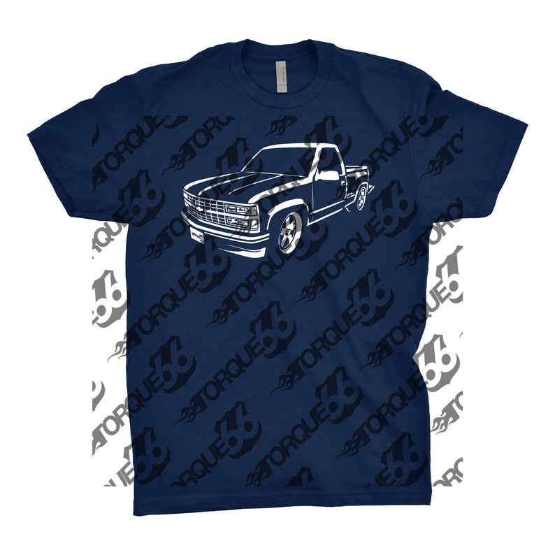 1992 Chevy Silverado Shirt, Car Enthusiast, Car Art, 1992 Chevy Pickup Truck, Chevy Silverado Gift, 1992 Chevy Silverado image 2