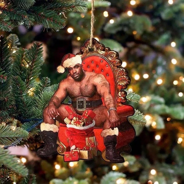 Barry Christmas Ornament, Xmas, Funny Ornament, Meme Ornament, Funny Barry, Christmas Tree Decoration, Christmas Gift