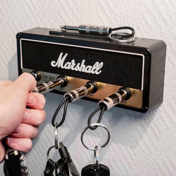 Marshall Guitar Amp Key Holding Rack, Guitar Amp, Key Ring, Key Holder