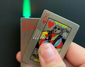 Deck of Cards Lighter, Cool Lighter, Novelty Gift, Groomsmen Gift, Easter, Torch Lighter