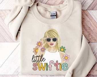 Little Swiftie Sweatshirt, little swiftie Concert Shirt, Eras Tour Shirt,Cute Swiftie Tshirt, Little Swiftie Shirt,Swiftie Youth Hoodie