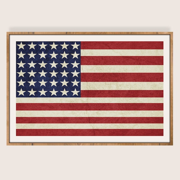 Impressions de drapeau américain, États-Unis d'Amérique, Art du drapeau, Impression de drapeau, États-Unis, États-Unis, Affiche de drapeau, Décoration d'intérieur, Décor patriotique, Cadeaux militaires