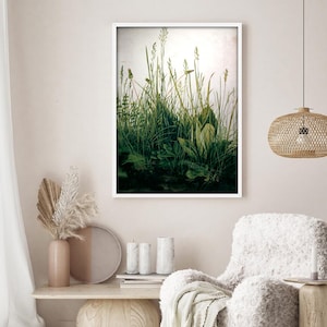 Albrecht Durer, The Great Piece of Turf (1503), Giclee Fine Art Print, Antique Botanical Painting, Realistic Wild Plants, Digital Download
