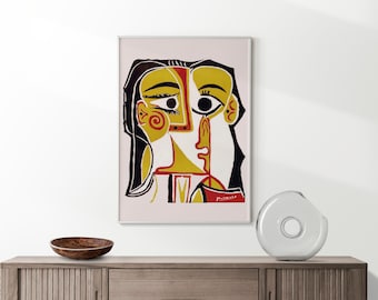 ピカソ版画：牧神と老王 ジクレー版画複製 - Etsy 日本