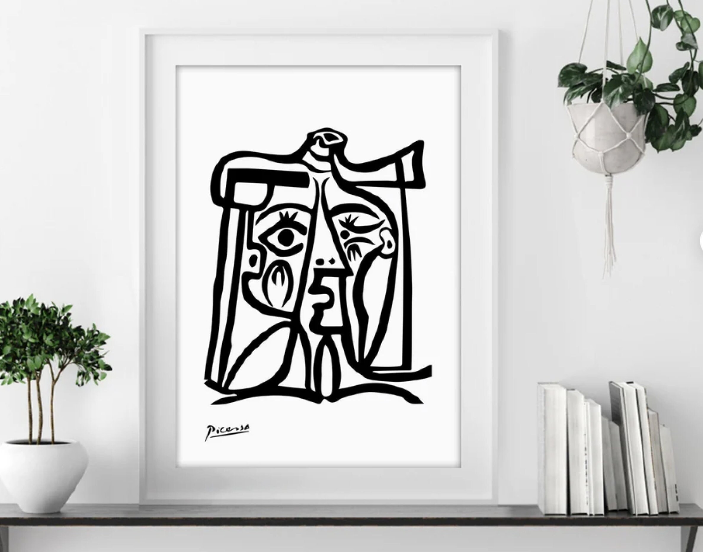 ピカソの女性版画、ピカソのアートプリント、ピカソのポスター、ピカソ
