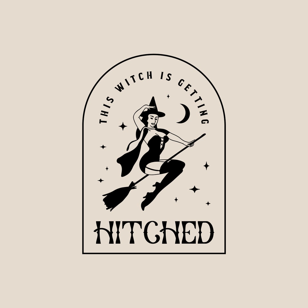 Diese Hexe wird immer Hitched Hexenbraut gruselige Braut Etsy.de