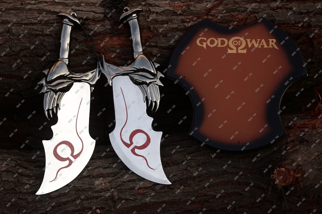 God of War Kratos Blades of Chaos , God of War Blades of Chaos Sword