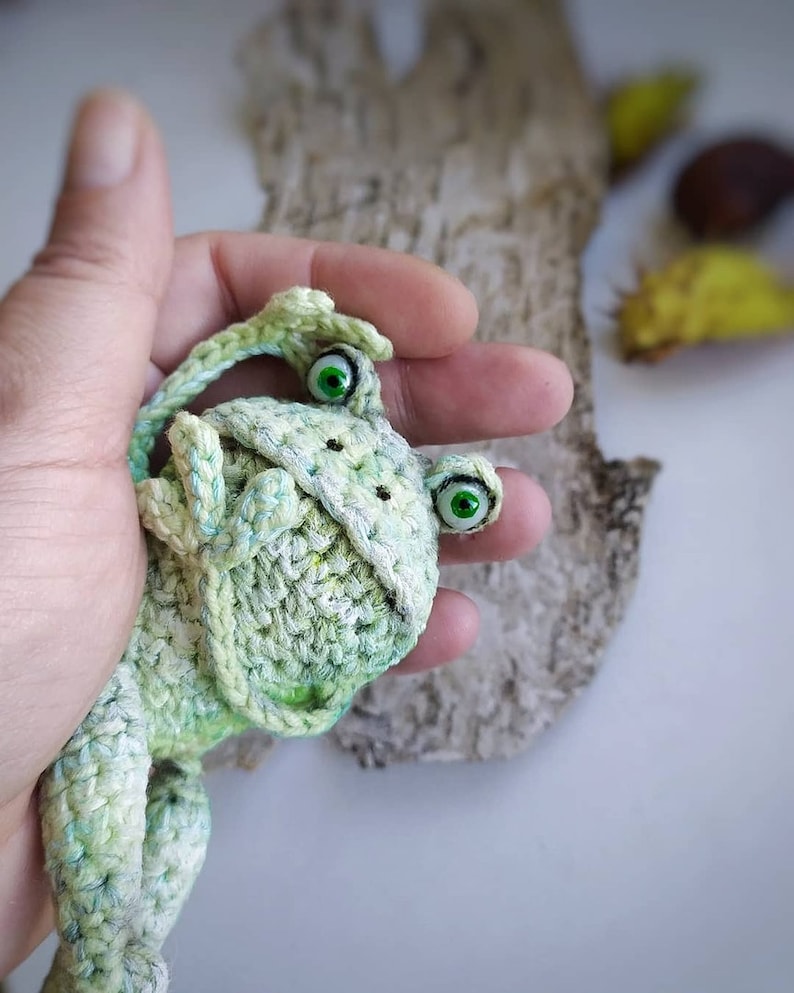 Crochet Frog Pattern Crochet Amigurumi Animal Doll. Green Etsy