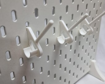 Thread Spool & Bobbin Holder, IKEA SKADIS Pegboard System,  | Sewing, Quilting Accessory Storage