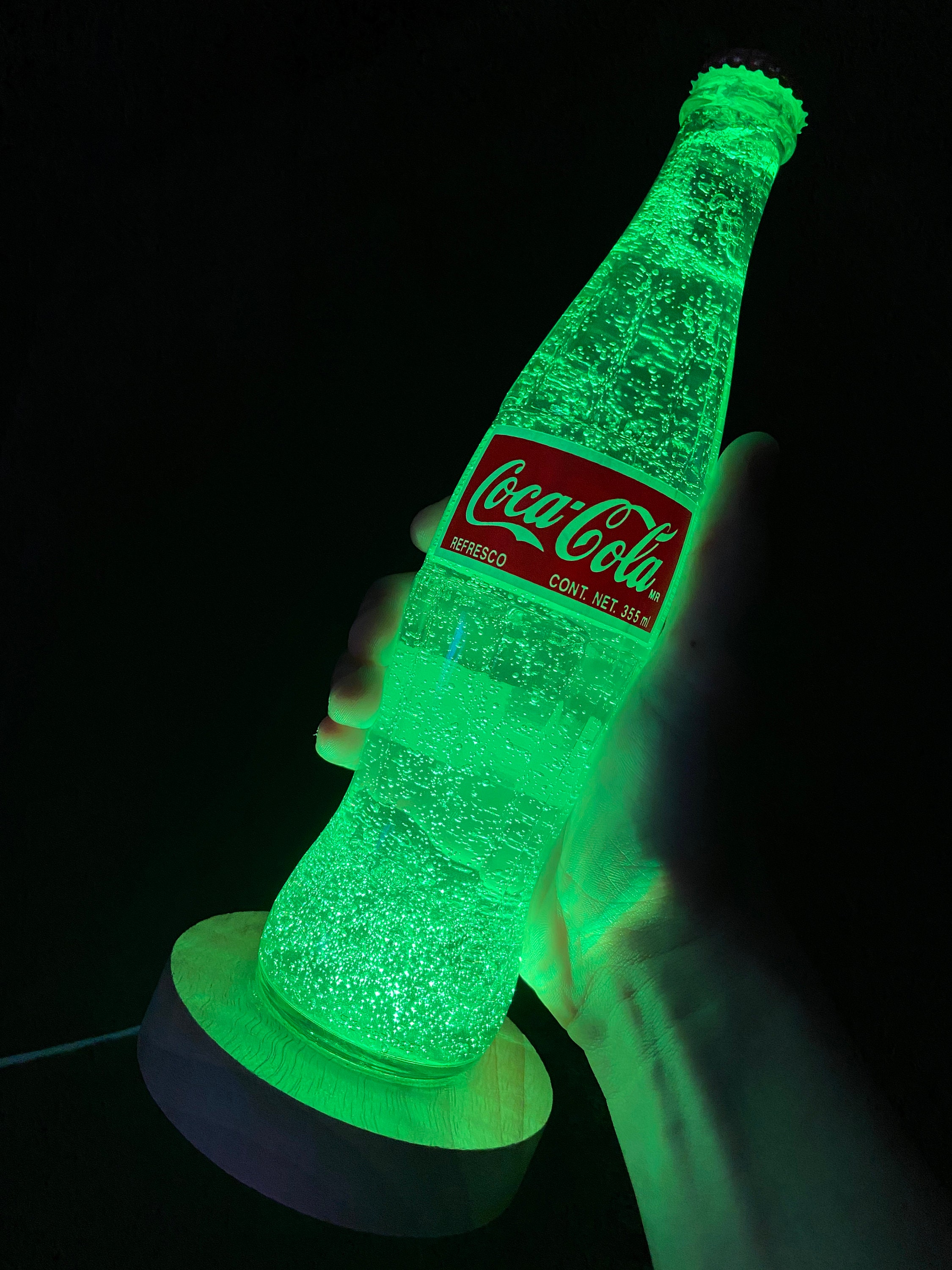 Coca-cola Bottle Light 355ml - Etsy