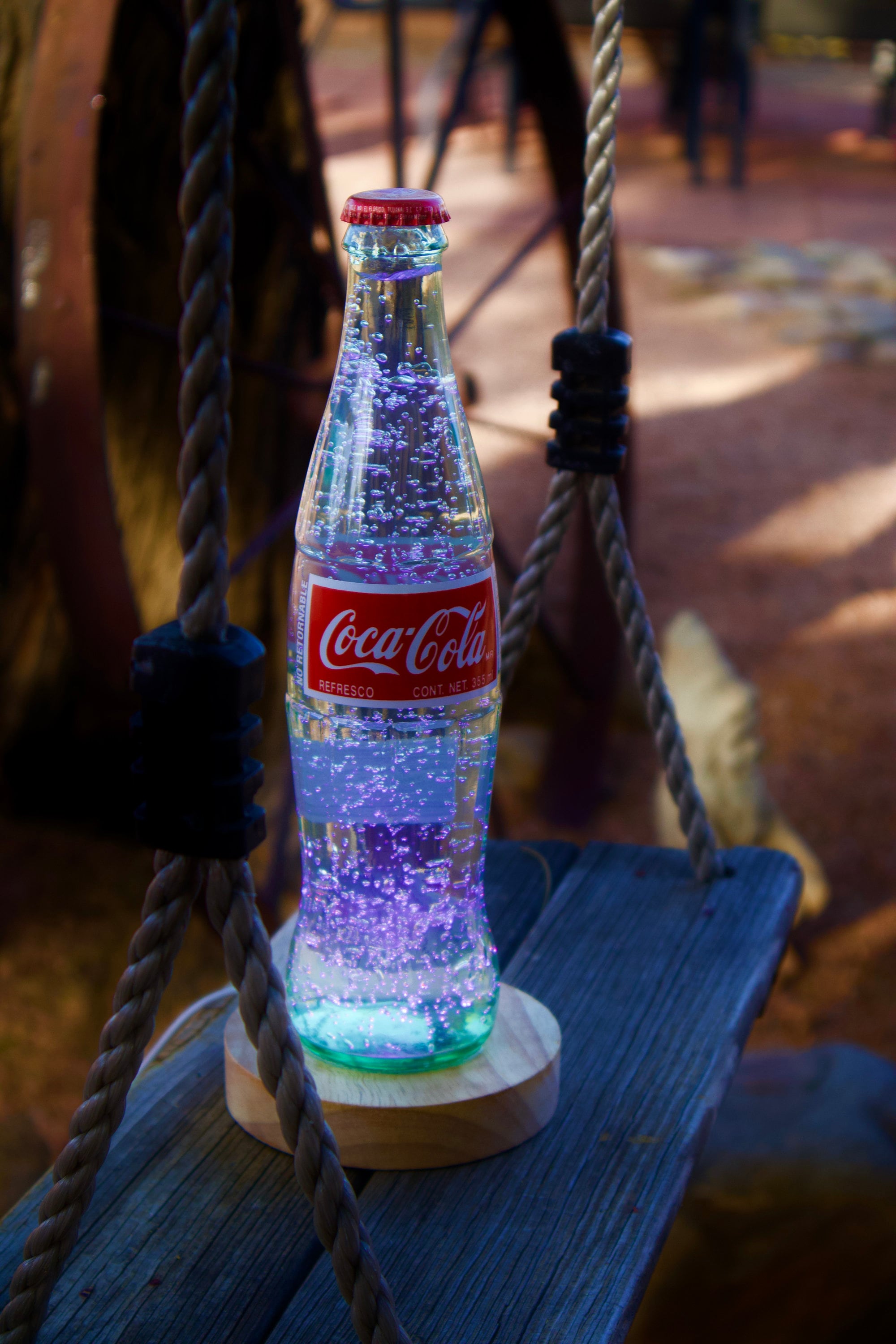 Coca-cola Bottle Light 355ml - Etsy