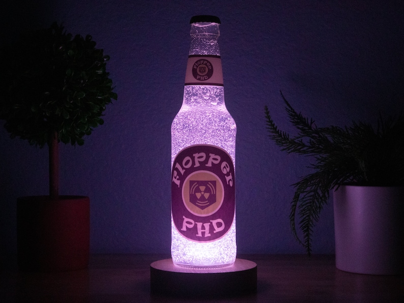 PHD Flopper Zombies Perk Bottle Light - Etsy
