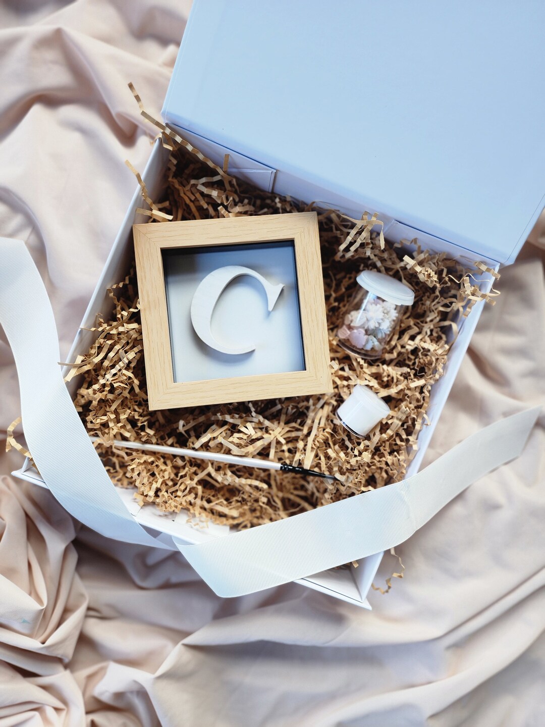 DIY Gift Box Personalised Frame Craft Gift Keepsake - Etsy