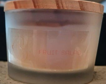 Massagekaars van 4 oz • Soja-kokosolie Huidveilige lichaamsolie met warme druppeling