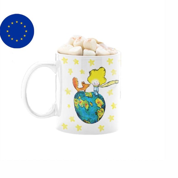 Le Petit Prince Tasse für Buchliebhaber kleiner Prinz Tasse für beste Freundin Geburtstag Geschenk für Freund made in frankreich