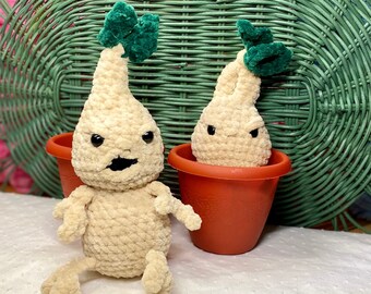 no sew baby magical root  crochet pattern
