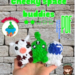 Freche Weltraumfreunde Häkelanleitung