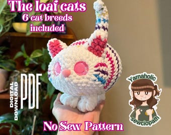 Chonk The Loaf Cat No Sew Crochet Pattern