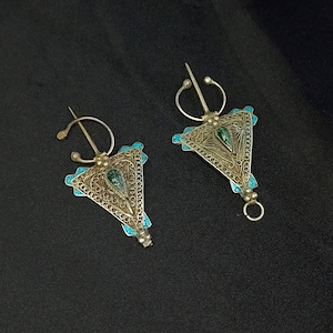 Fibule berbère "Trazerzit" , bijoux berberes .handmade