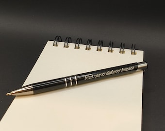 Kugelschreiber mit personalisierter Gravur