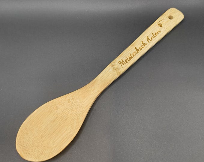 Kochlöffel mit persönlicher Gravur