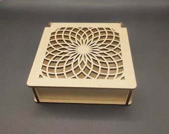 Schmuckbox mit Lasergravur
